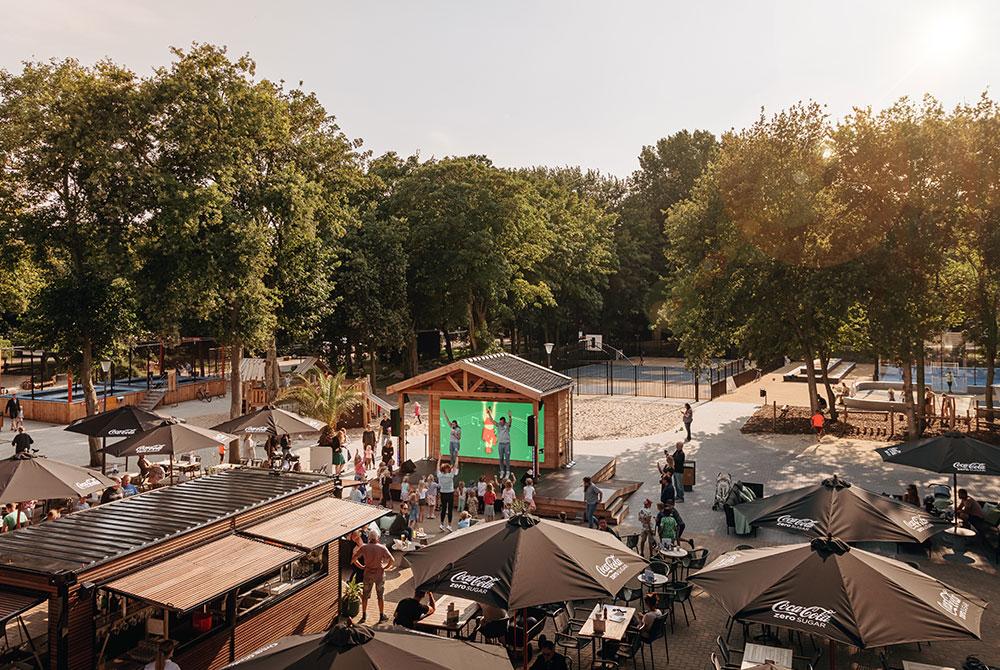Vakantiepark Kijkduin centrumplein