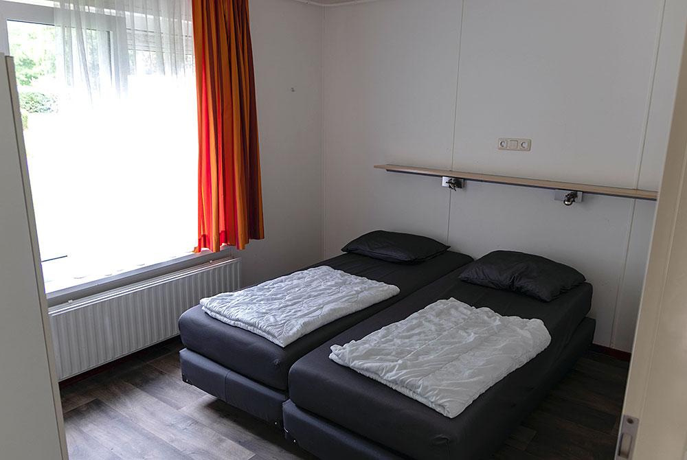 Slapen in de bungalow, Roompot Vakantiepark Hunzedal