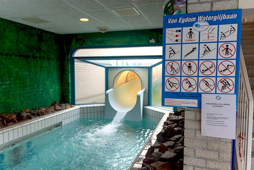 Glijbaan op Vakantiepark Hunzedal