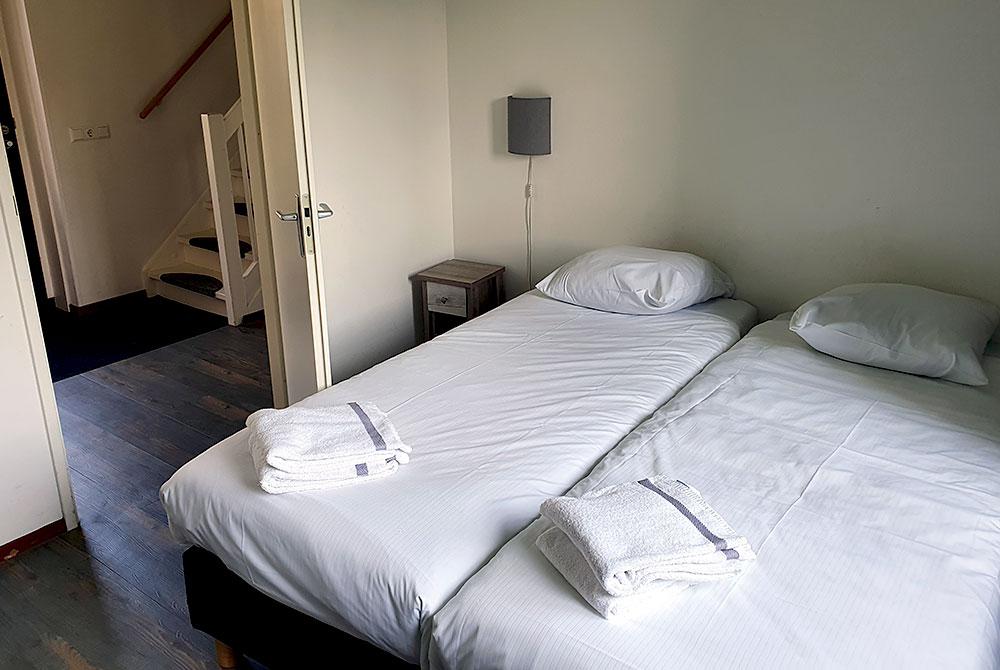 Slaapkamer in de bungalow, Marinapark Volendam review