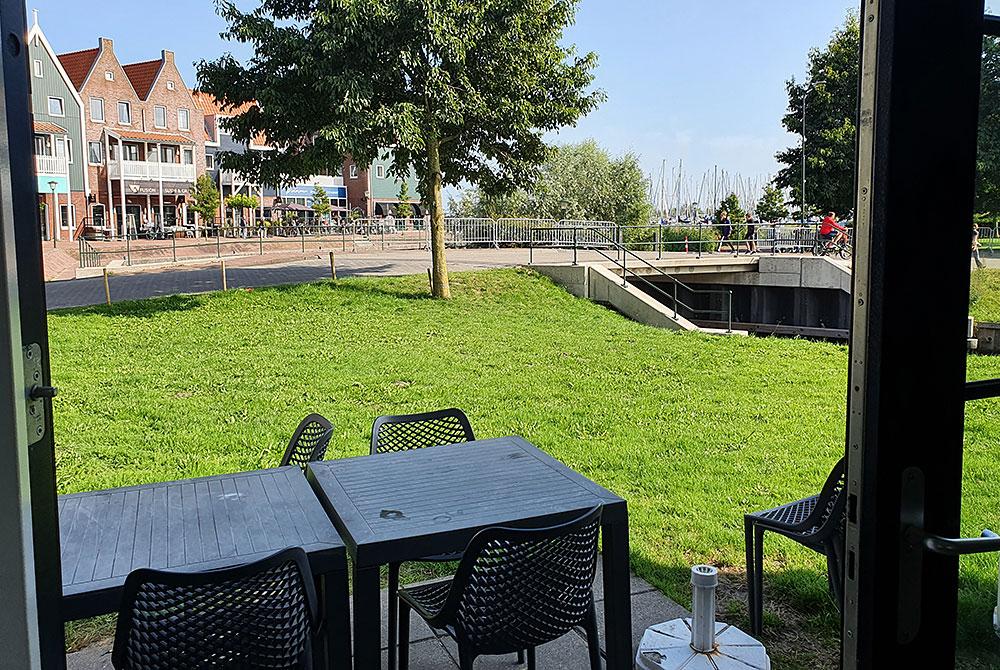Terras, Marinapark Volendam review