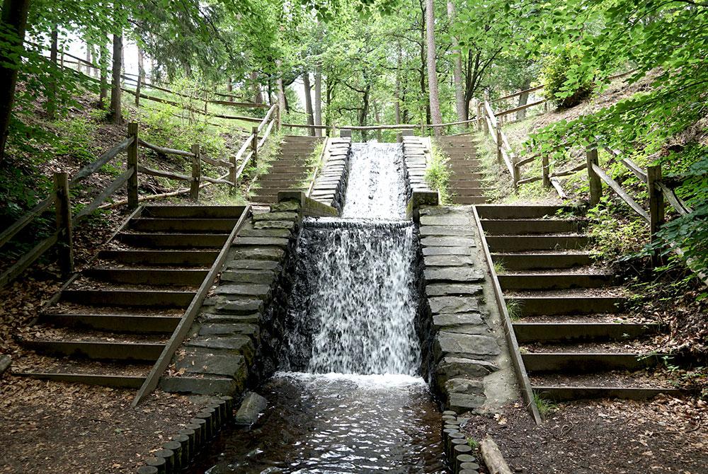 Loenense waterval, roadtrip Veluwe