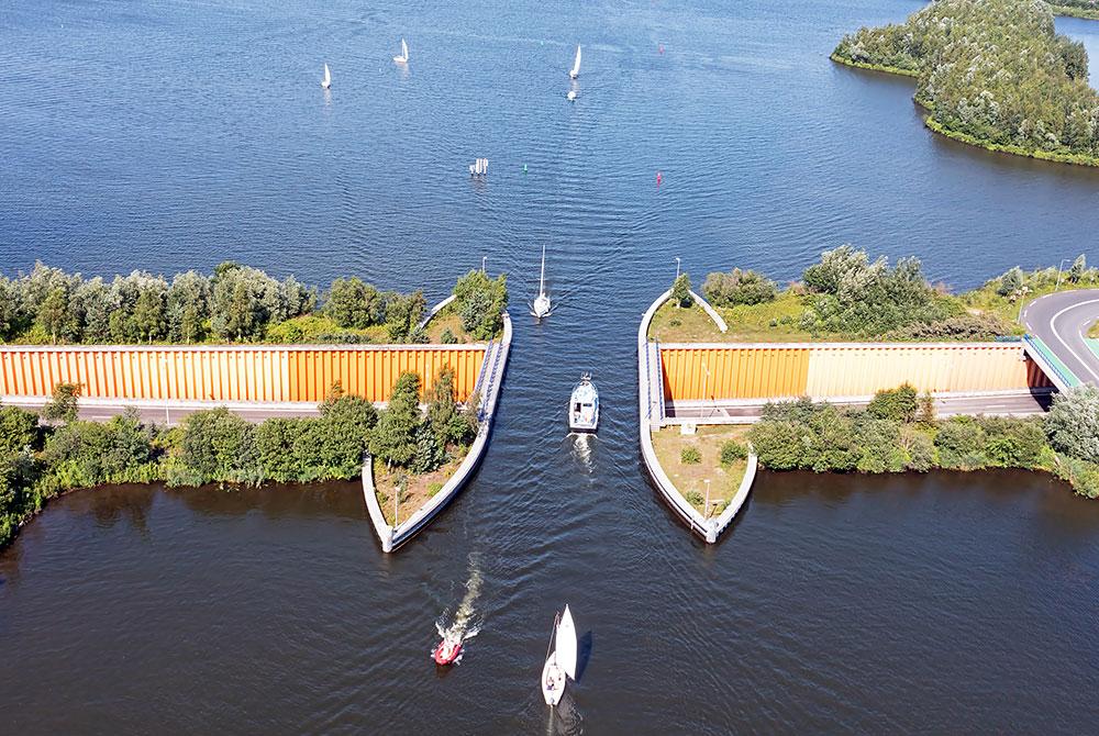 Aquaduct Harderwijk, roadtrip Veluwe