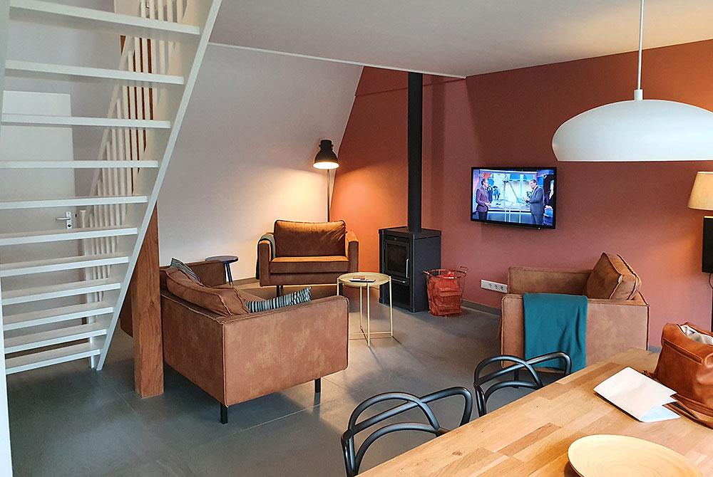 Woonkamer in de villa, Noordzee Resort Vlissingen review