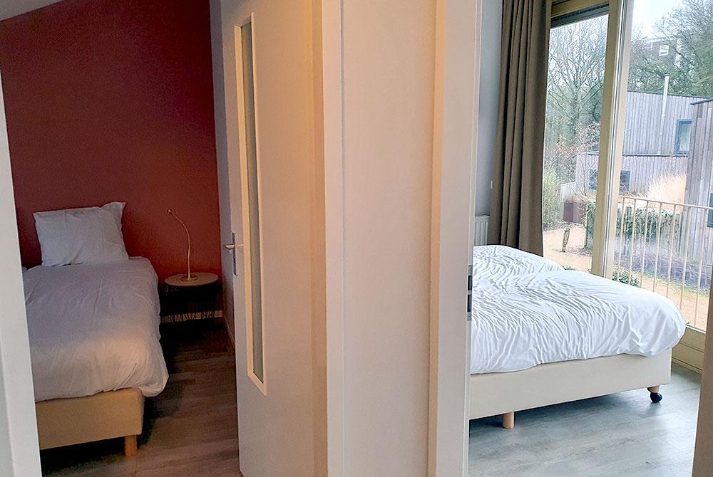 Slaapkamers in de Urban Villa, Noordzee Resort Vlissingen review