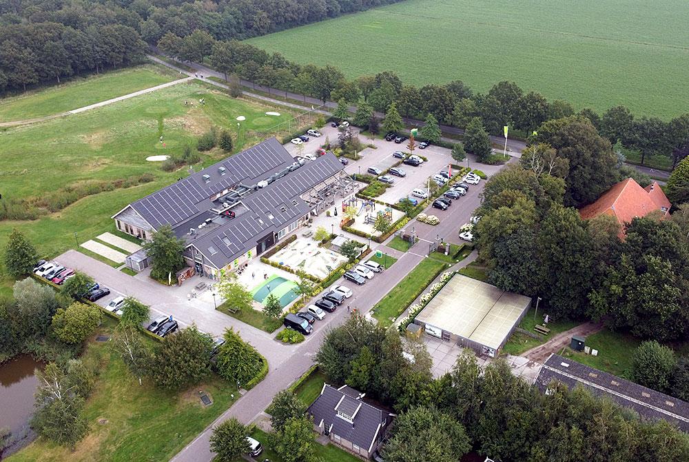 Hoofdgebouw van Landal Orveltermarke