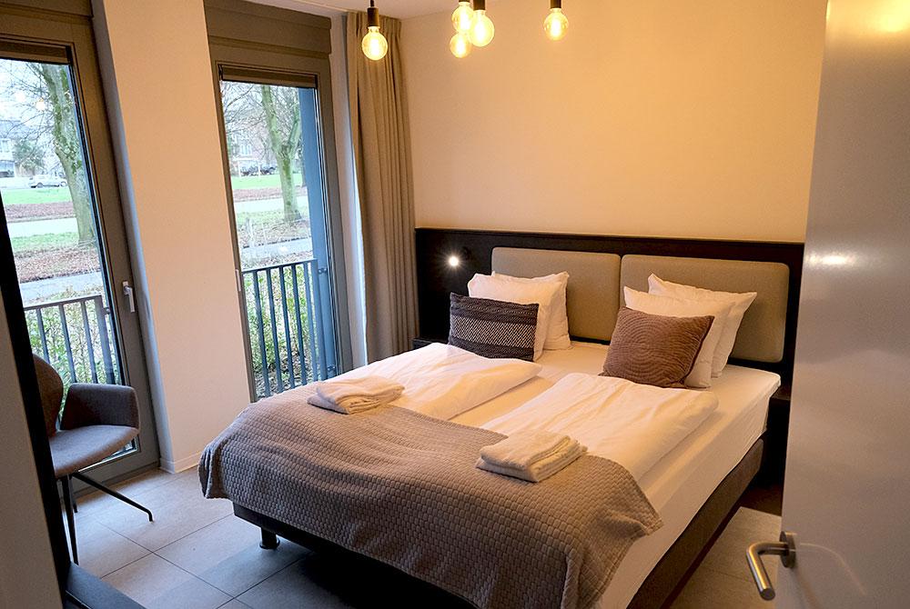 Slaapkamer in de villa, Dormio Resort Maastricht