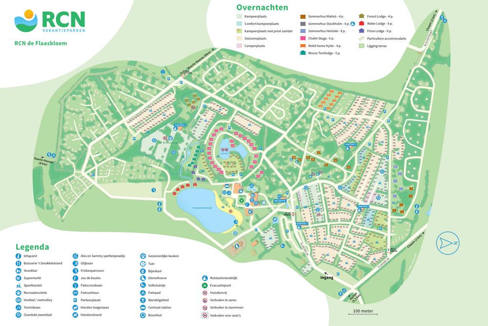 RCN de Flaasbloem plattegrond