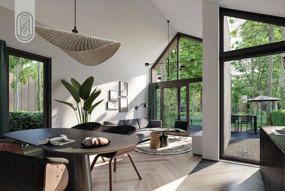 interieur van woning, Landal Olde Kottink