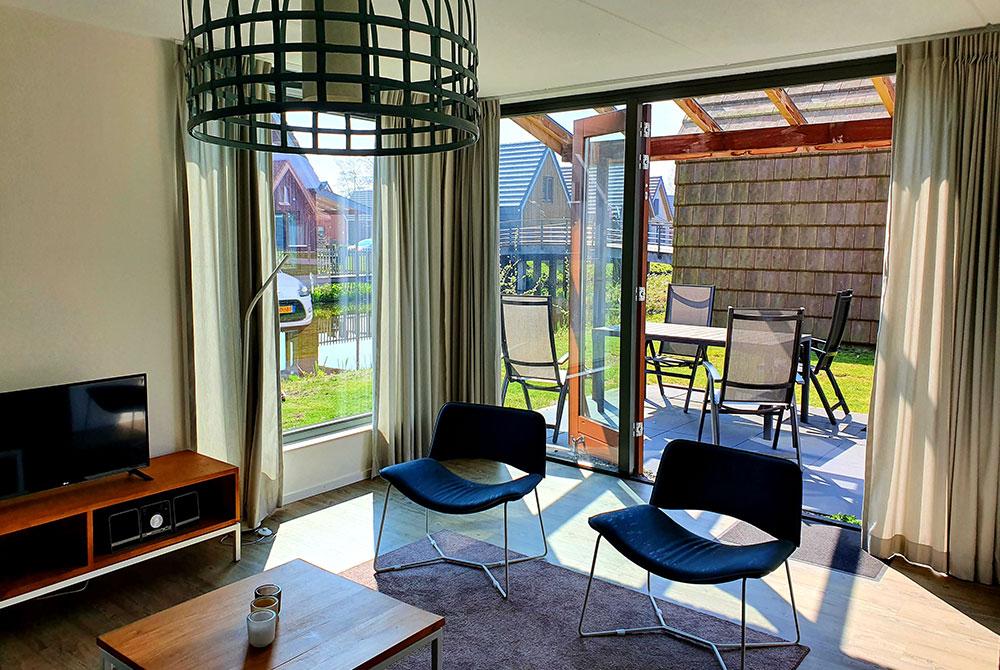 Openslaande deuren naar het terras, Landal De Reeuwijkse Plassen review