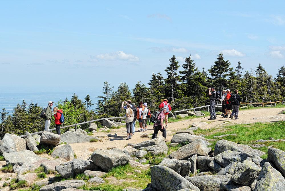 De Brocken berg, mooiste plekken in de Harz