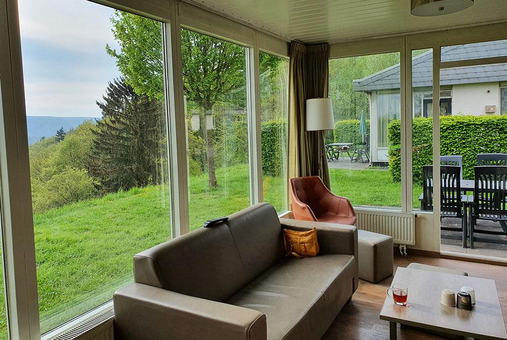 Uitzicht vanuit de bungalow, Landal Mont Royal review