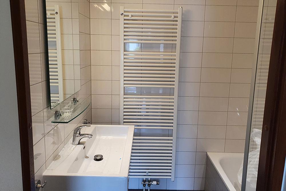Badkamer in de bungalow, Landal Mont Royal review