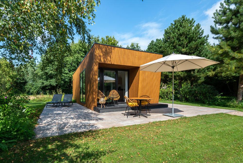 Natuurhuisje, Luxe vakantiehuis aan zee
