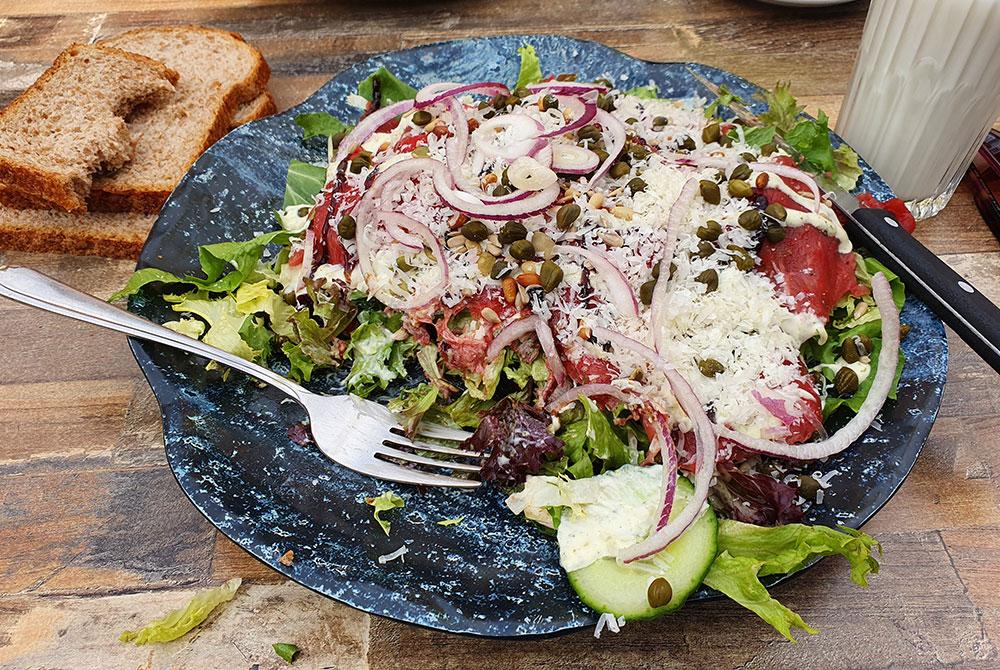 Eten bij Sandberghe