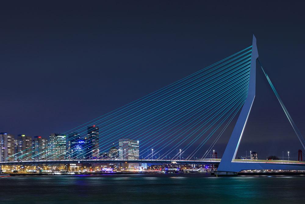 De Erasmusbrug, Stedentrip Rotterdam