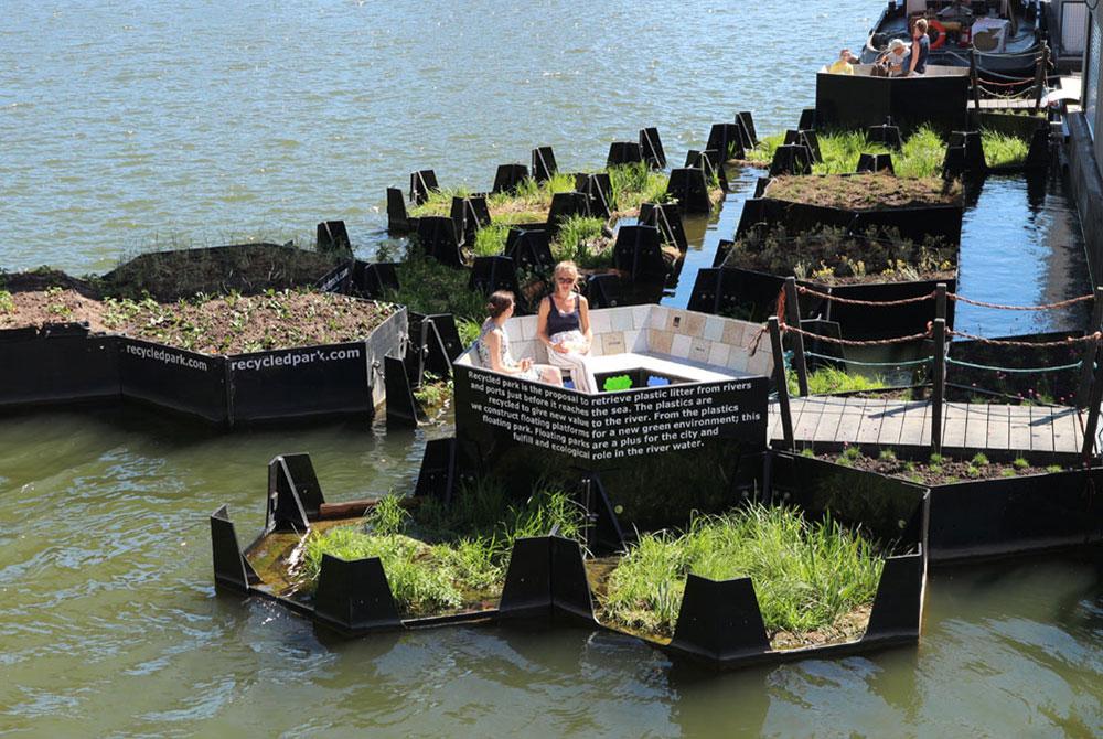Het Recycled Park, Stedentrip Rotterdam