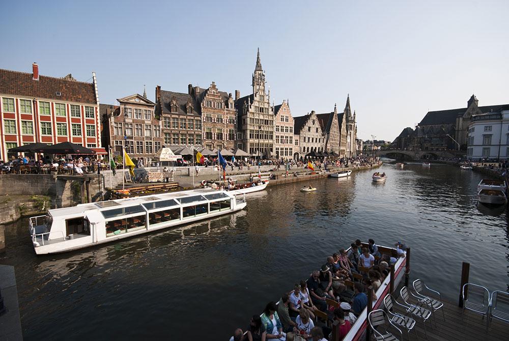 Rondvaart Gent bij een stedentrip Gent