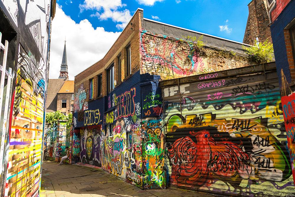 Graffiti, stedentrip Gent