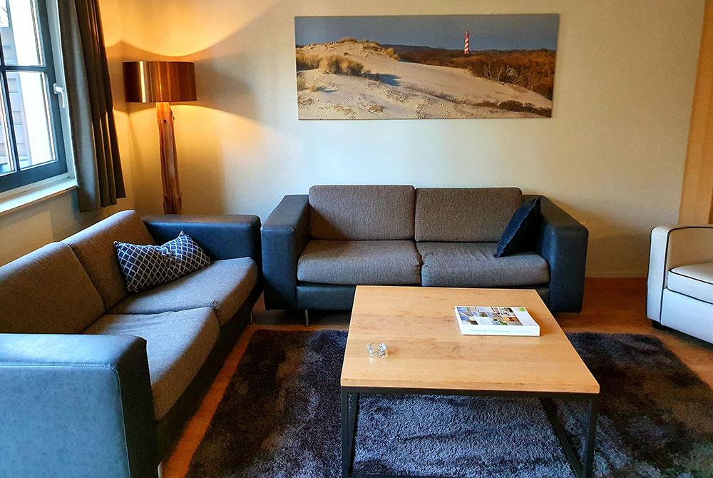 Zithoek in de bungalow, Landal Résidence ‘t Hof van Haamstede