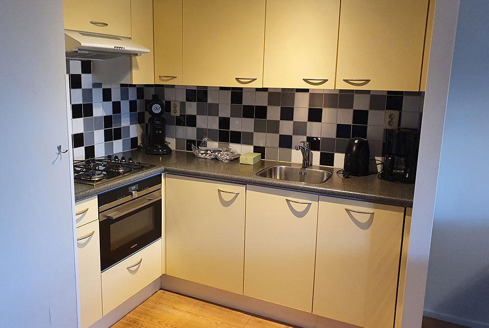 Keuken, 6-persoons hoevewoning 6D
