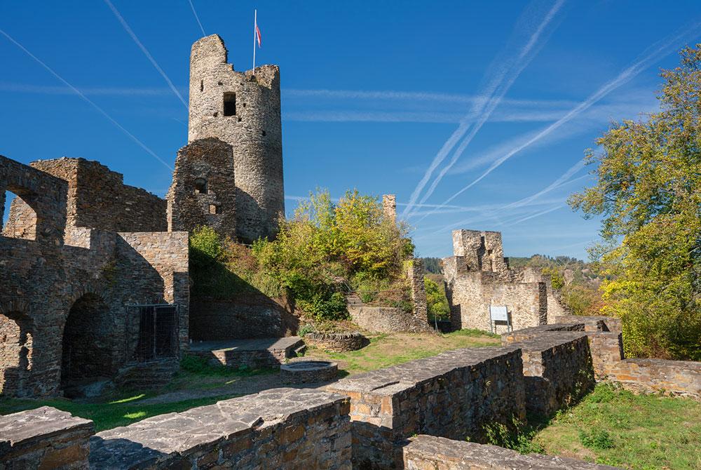 Burgruïne Winneburg, stedentrip Cochem