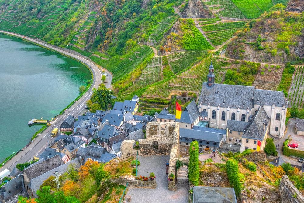 Burg-Metternich, stedentrip Cochem
