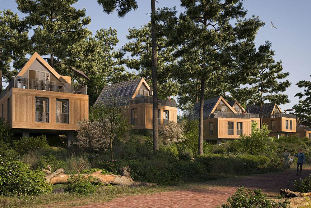 Landal De Rieverst bosvilla's