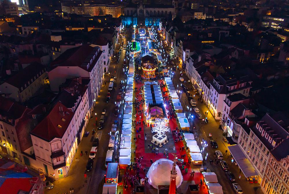 Winterpret & kerstmarkt Brussel, kerstmarkten België