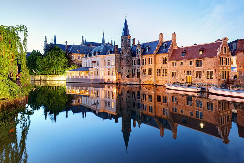 Rozenhoedkaai, stedentrip Brugge