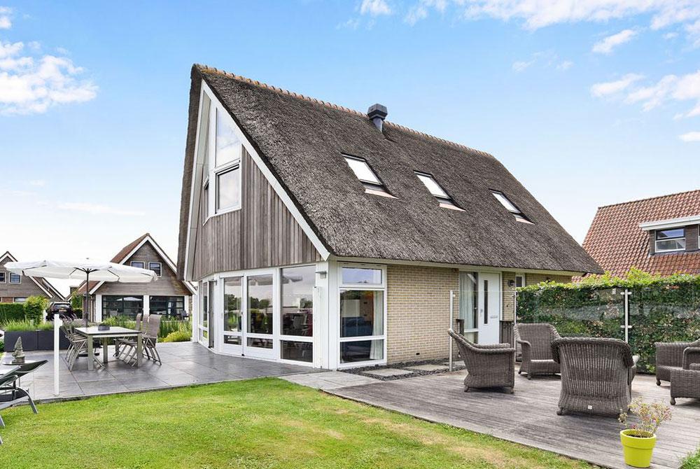 8-persoons éxtra luxe waterwoning, Luxe vakantiehuis Friesland