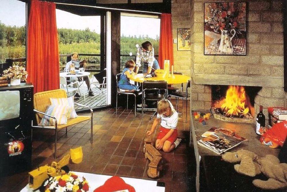 Bungalow cottage van vroeger bij Center Parcs