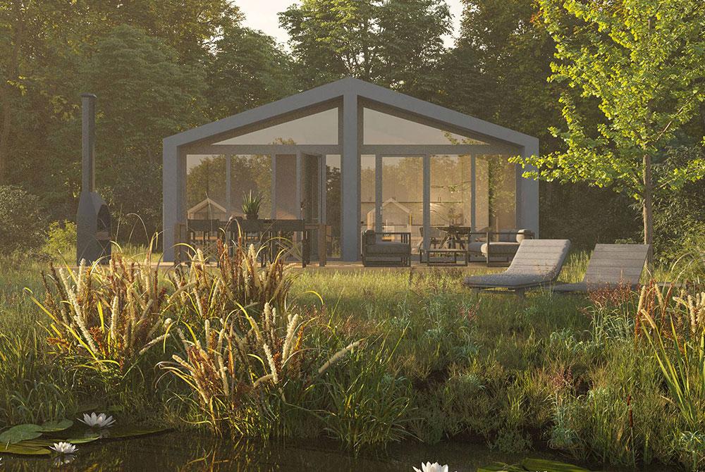 4-persoons luxe vakantiewoning, Type Jonkvrouw