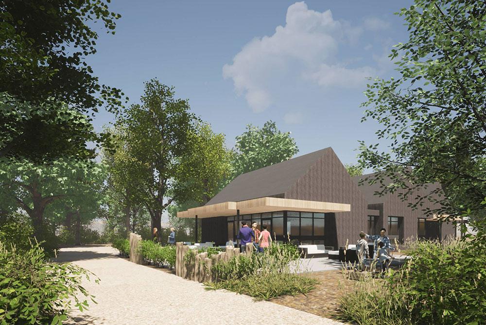 Landal Sprengerheide centrumgebouw