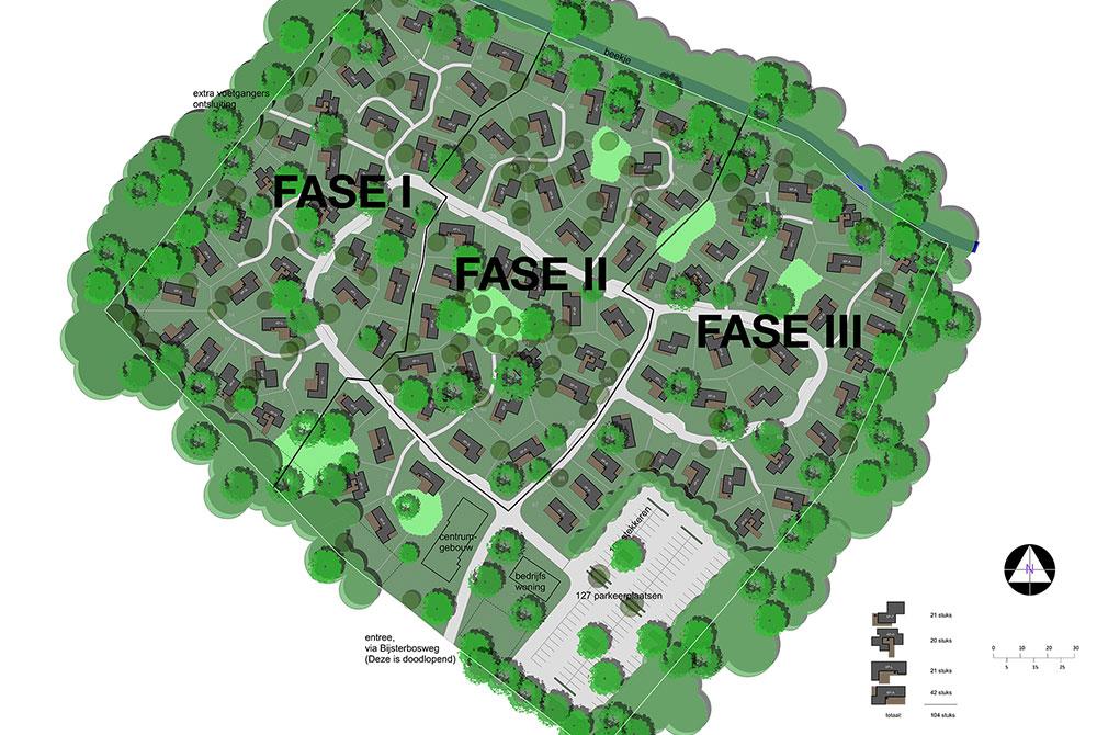 Landal Sprengerheide plattegrond