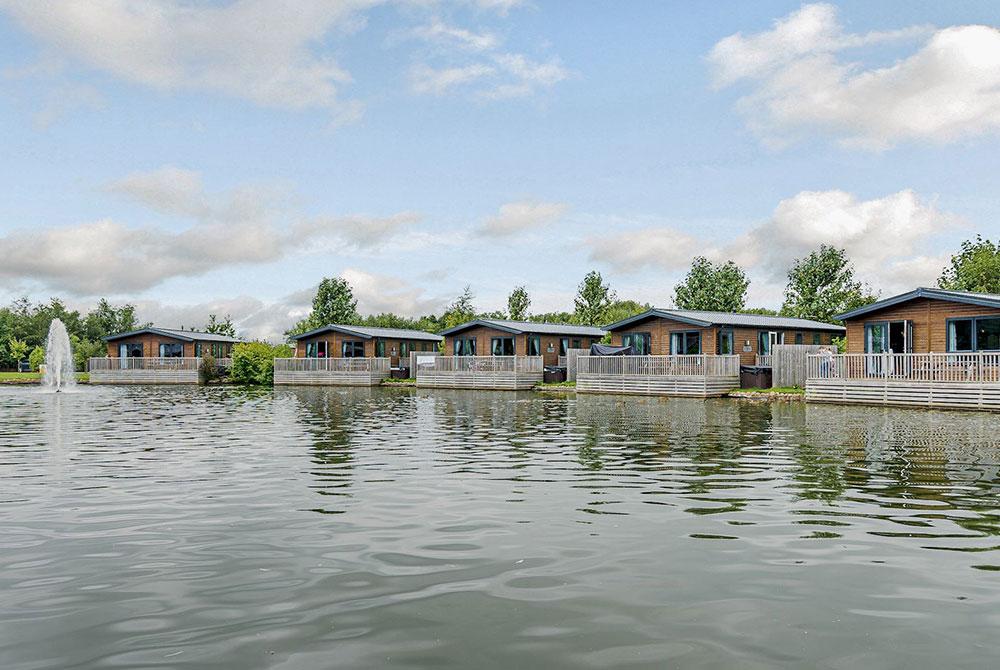 Landal Woodland Lakes vakantiehuizen aan het water