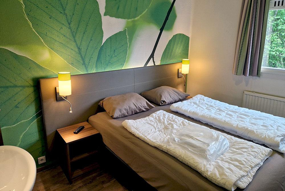 Slaapkamer in de bungalow, Landal Wirfttal review