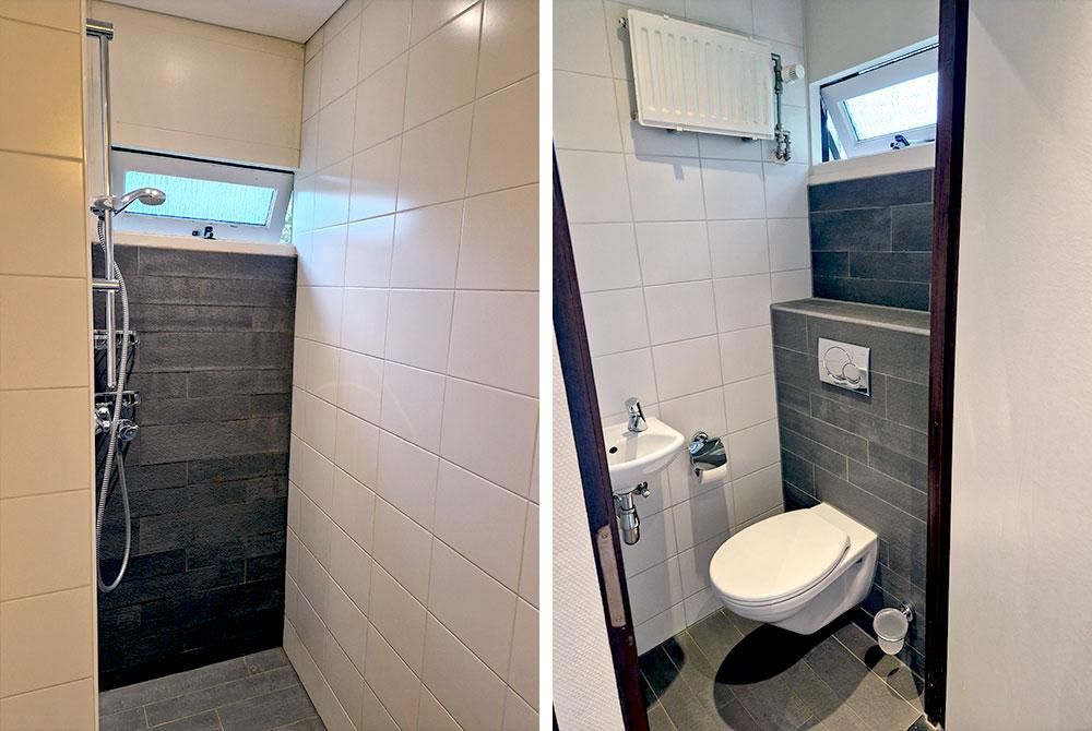 De douche en wc in de bungalow, Landal Wirfttal review
