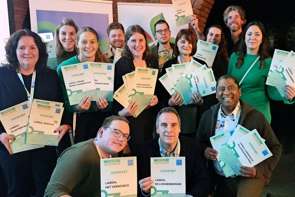GreenKey certificaten voor Landal
