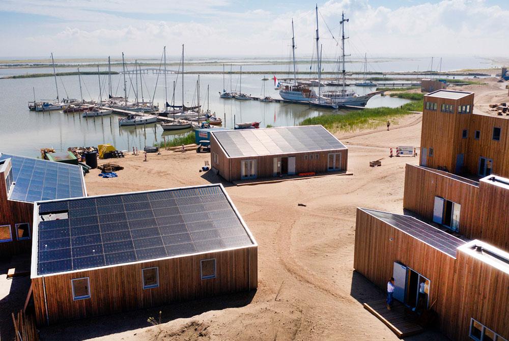 Eilandhuisjes op Vakantiepark Landal Markerwadden