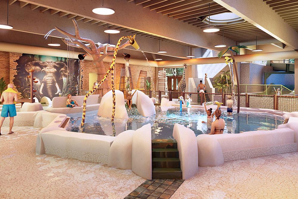 Nieuwe peuterbad op Safari Resort Beekse Bergen