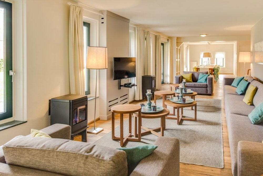 Luxe vakantiewoning, groepsaccommodatie Nederland