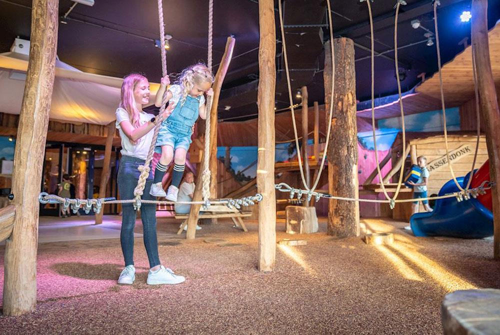 Indoor speeltuin op Vakantiepark Landal