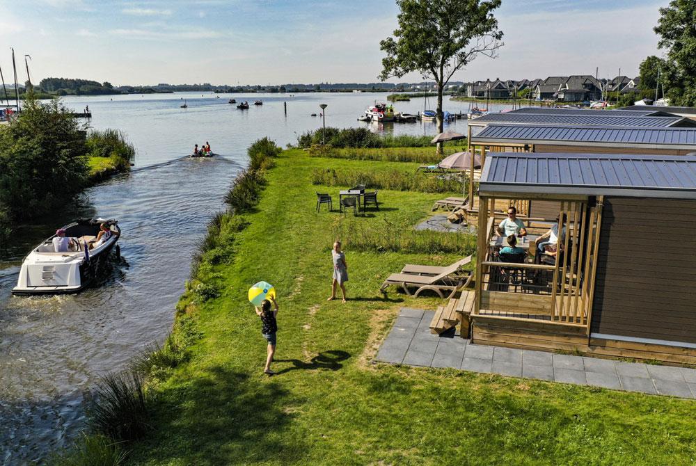 RCN de Potten, camping Friesland aan het water