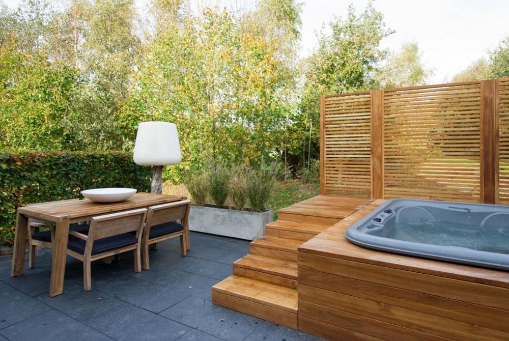 Luxe wellnessboerderij, wellness huisje