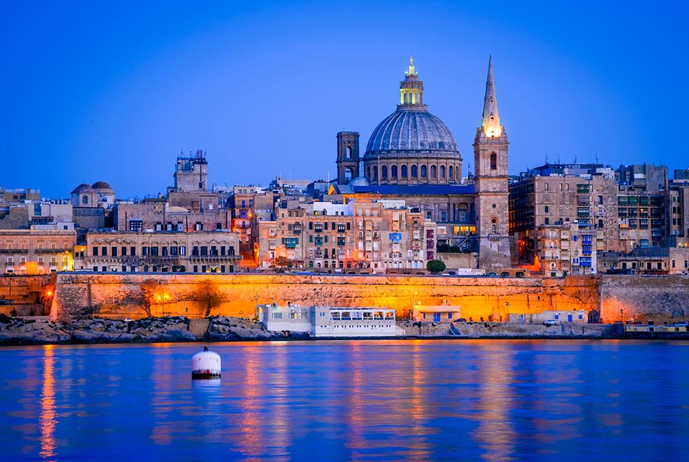 Valletta, mooiste steden Europa