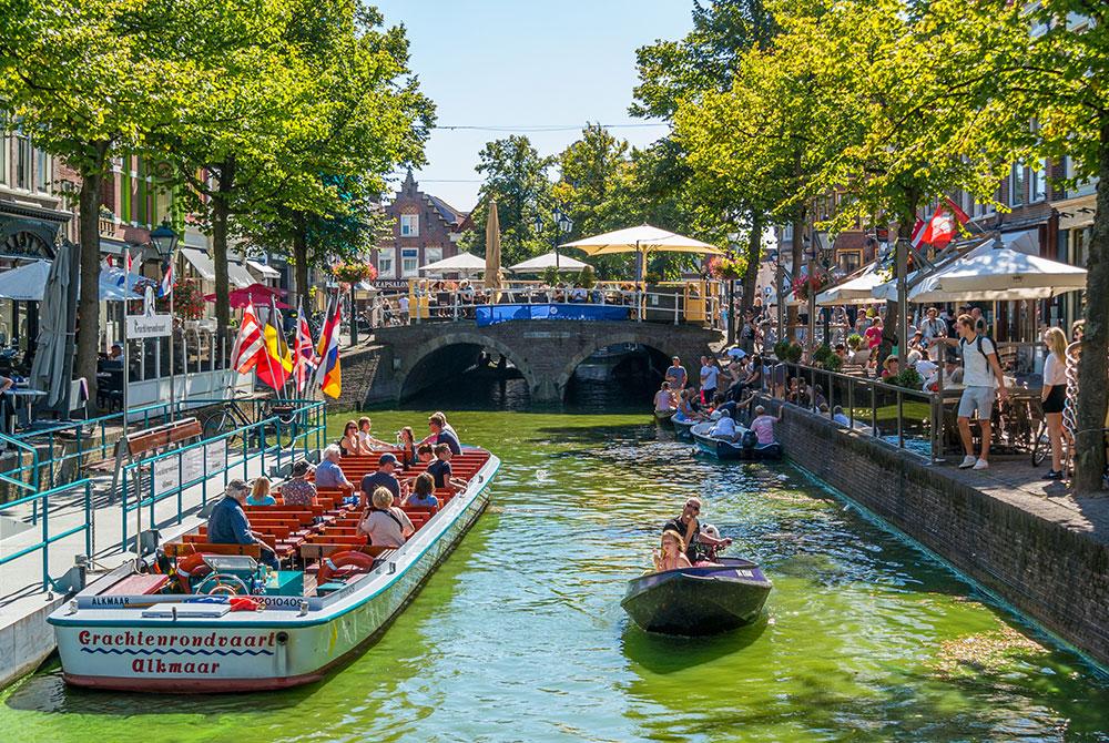 Rondvaart Alkmaar, bezienswaardigheden Alkmaar