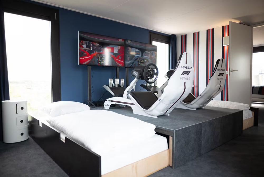 Gran Prix Lodge, bijzonder overnachten Nederland
