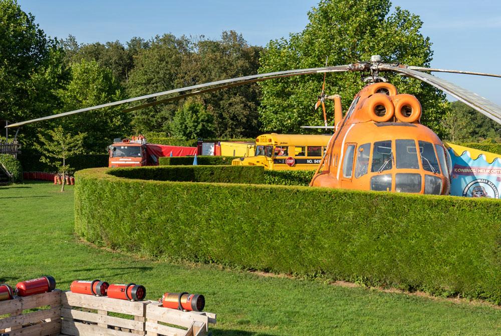 Helicopter, bijzonder overnachten Nederland