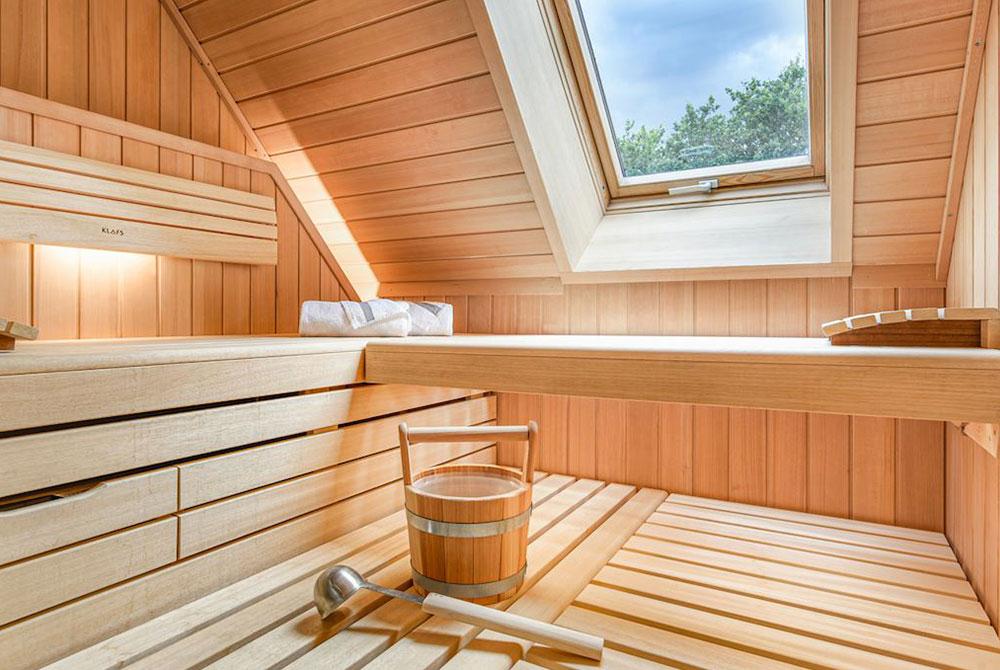 Sauna, 6-persoons Wellnessboerderij op Hof van Saksen